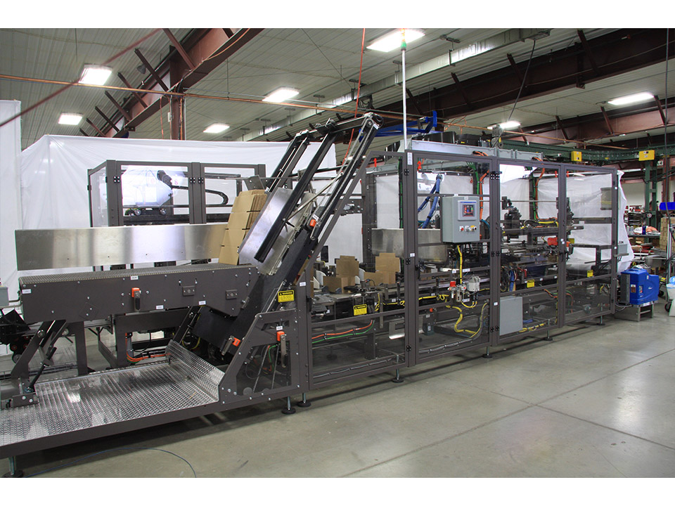 Dual Indexing Case Packer Vacuum Picking & Packing
