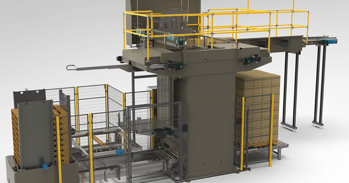 HL1000 High Level Conventional Palletizer Custom… Brenton
